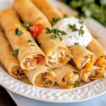 Cream Cheese Chicken Taquitos Recipe