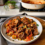 Savory Giouvetsi Greek Beef Stew