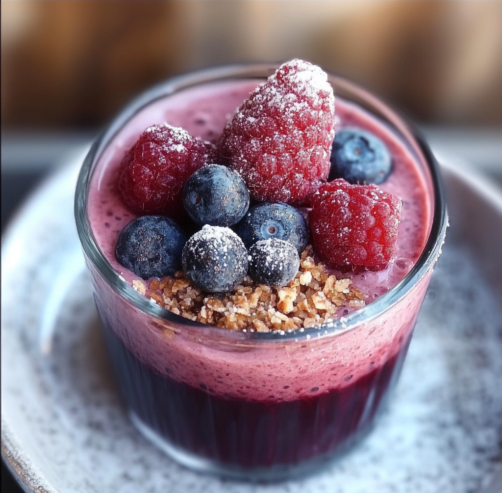 Raspberry Chia Seed Smoothie Recipe