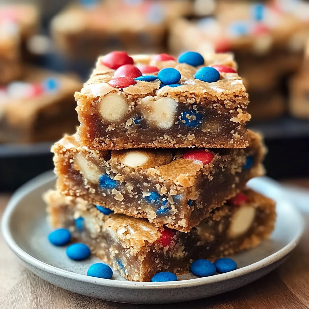 Fireworks Blondies