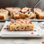 Patriotic Sugar Cookie Bars Recipe