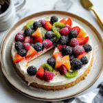 Fruit Pizza Summer Dessert Recipe