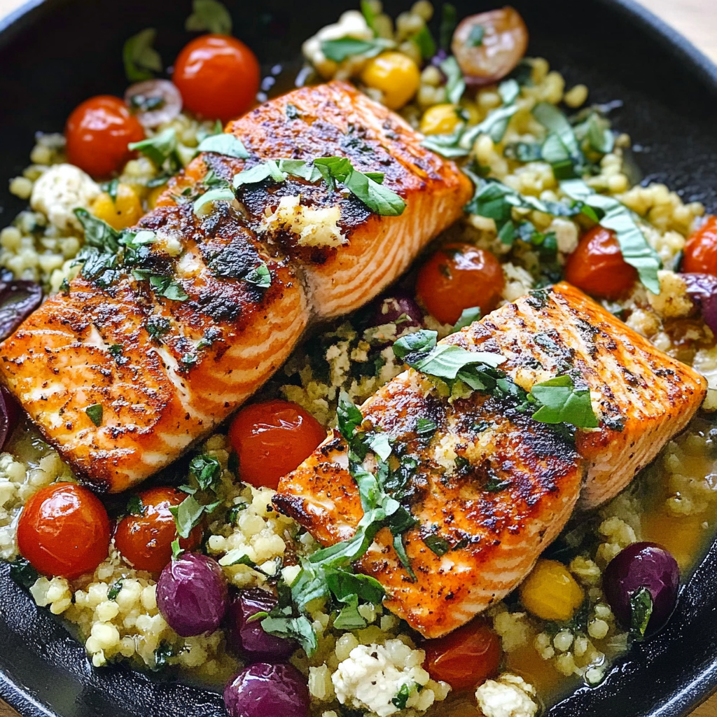 Mediterranean Salmon Recipe