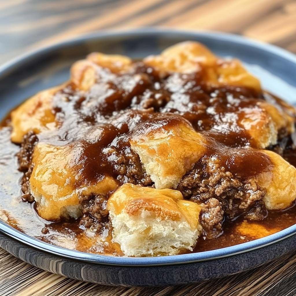 Sloppy Joe Biscuit Casserole Recipe