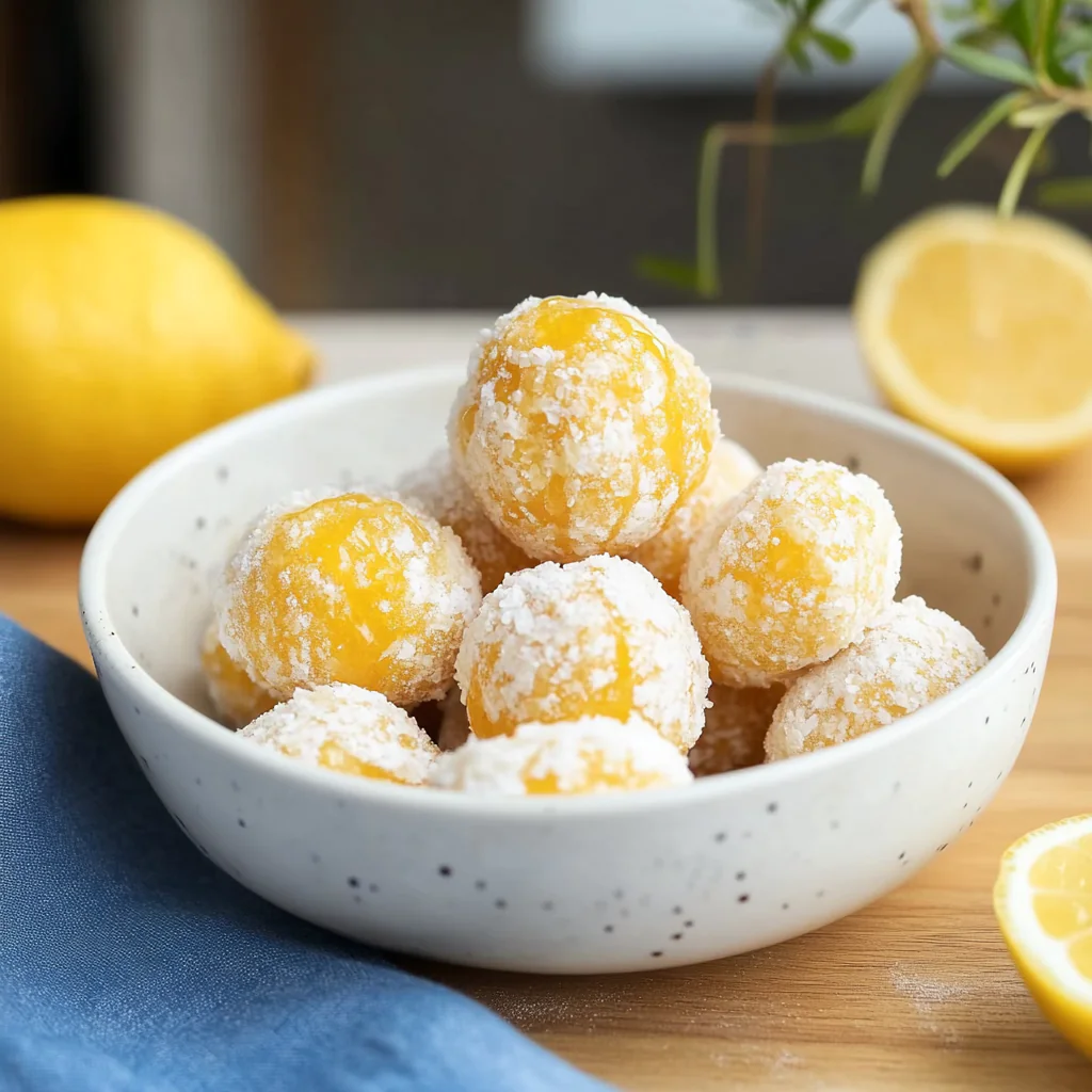 Lemon Truffles