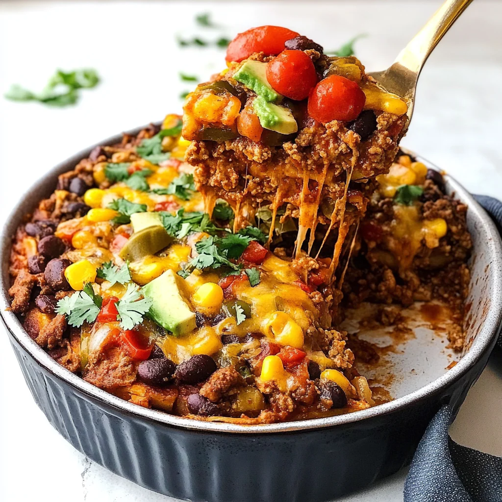 Beef Enchilada Casserole Recipe