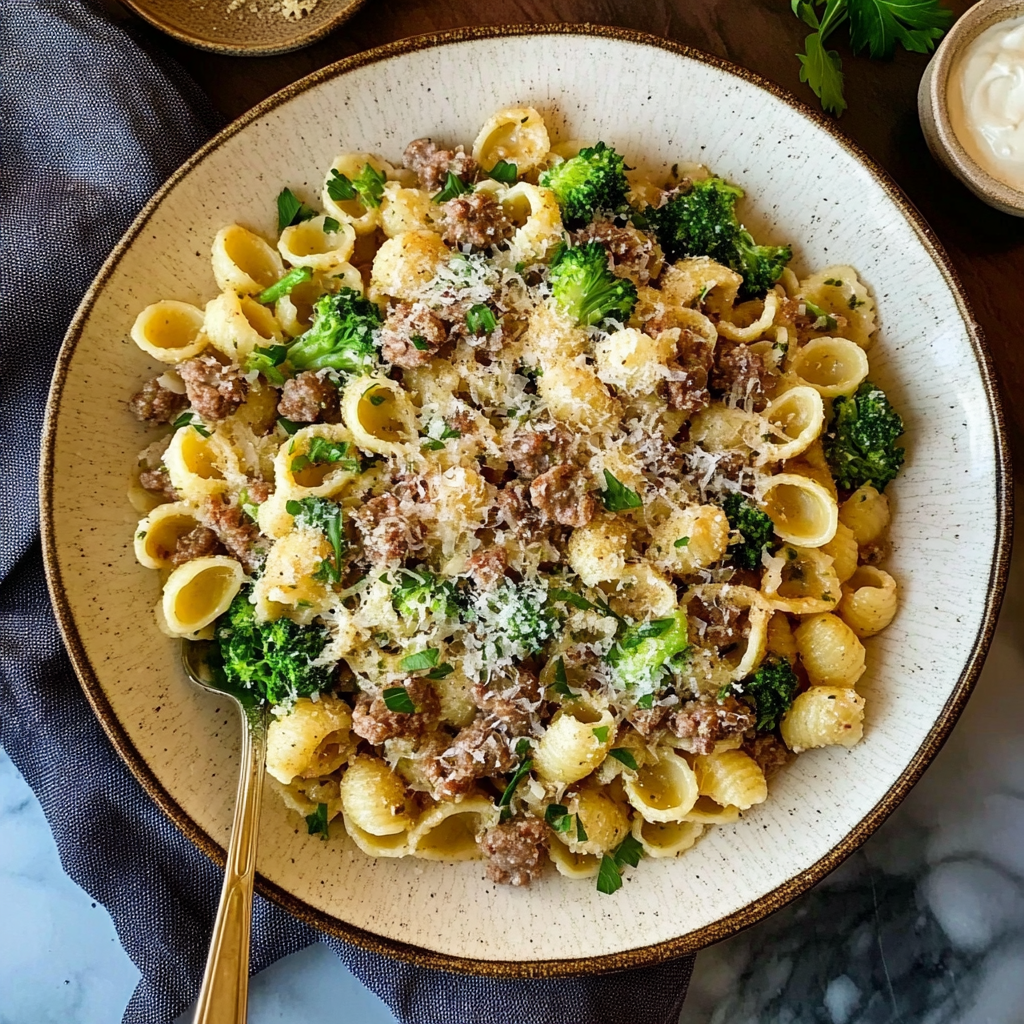 Orecchiette with Sausage and Broccoli Recipe