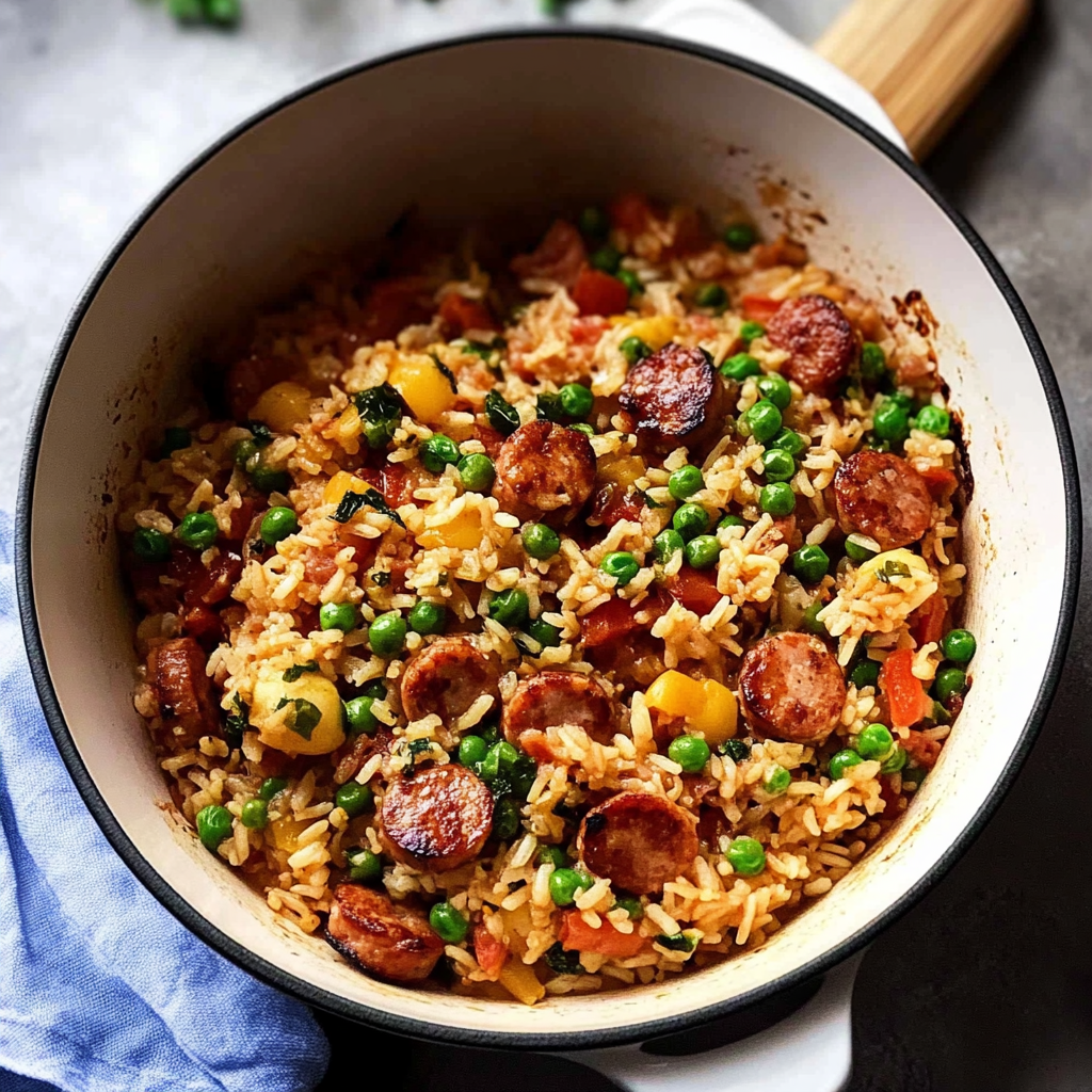 Sausage and Rice Casserole Recipe