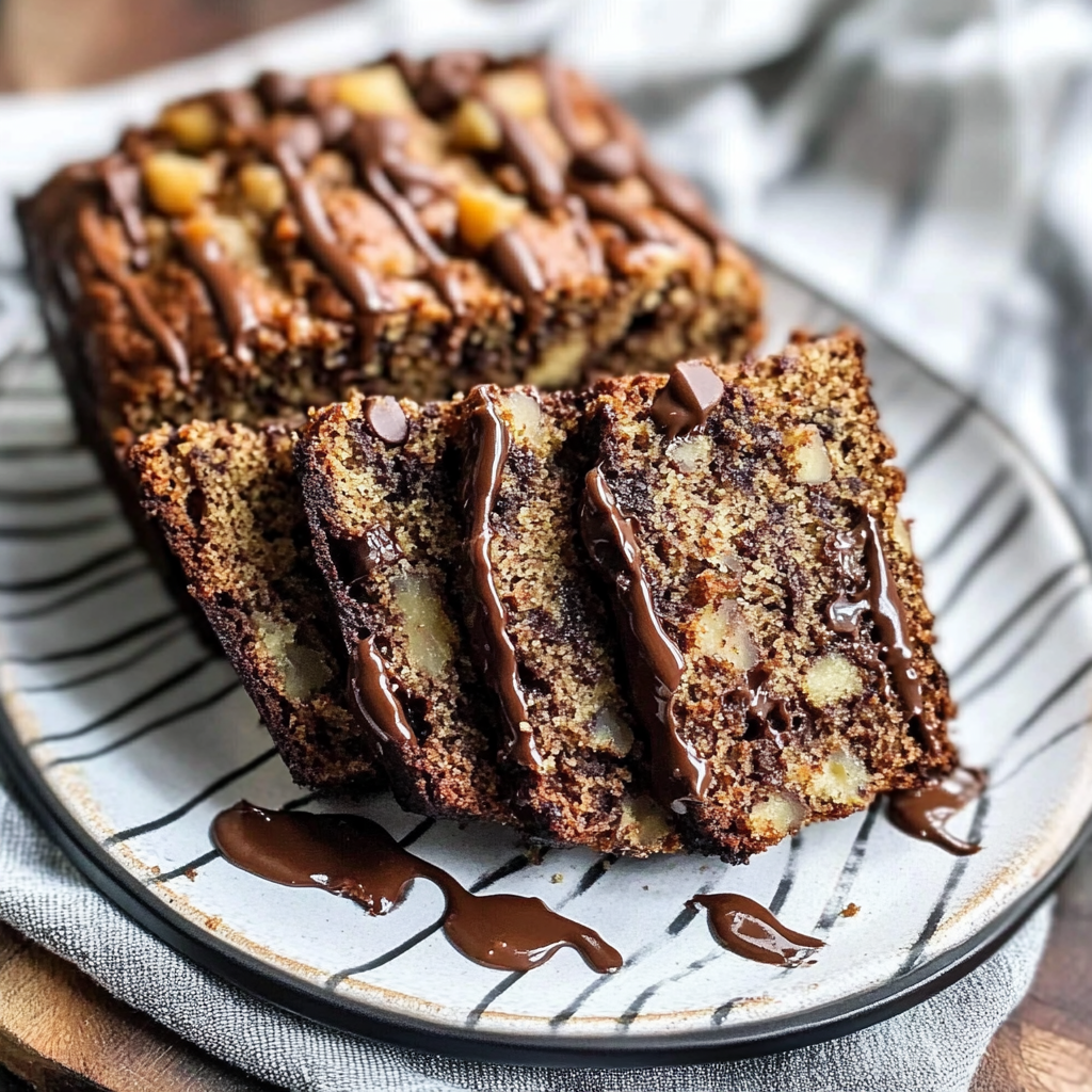 Super Moist Chocolate Chip Banana Bread Recipe
