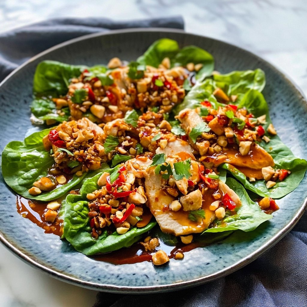 Thai Chicken Lettuce Wraps You’ll Love