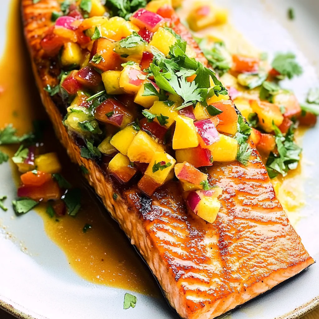 Salmon Recipe with Fresh Mango Salsa