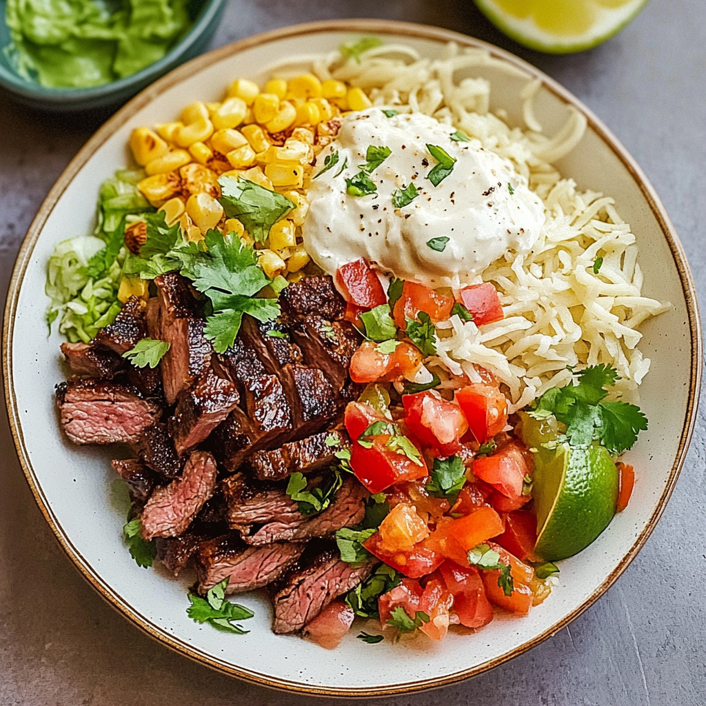 Seared Chipotle Steak Bowl Recipe