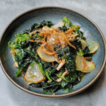 Garlic and Parmesan Braised Collard Greens