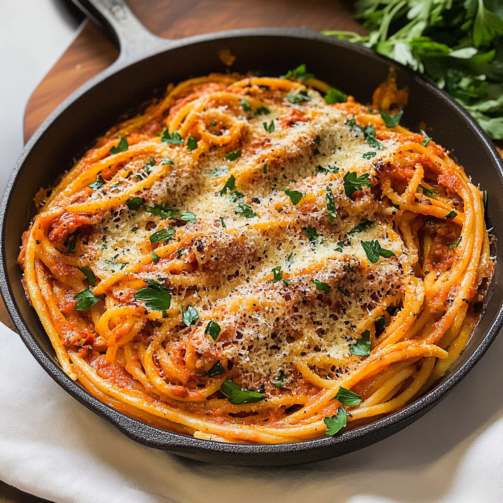 Roasted Red Pepper Pasta Recipe