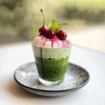 Cherry Matcha Iced Latte Recipe