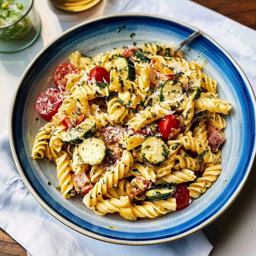 Farm Stand Pasta Salad Recipe