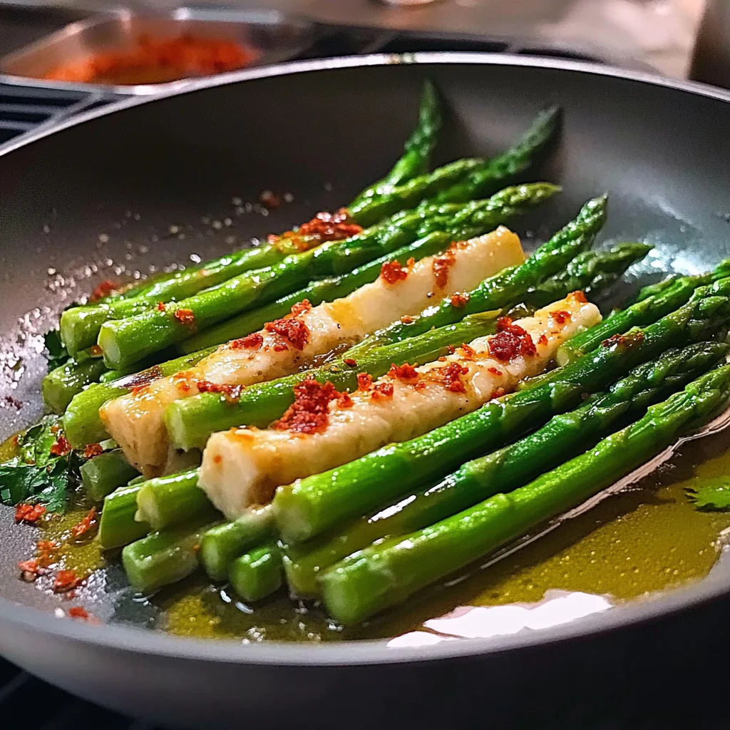 Garlic Butter Soy Asparagus Recipe