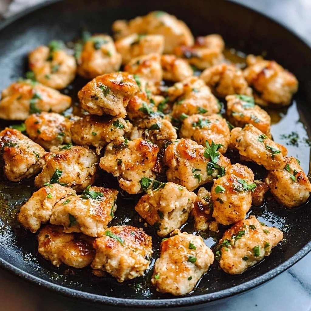 Garlic Butter Chicken Bites