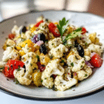 Zesty Marinated Cauliflower Salad