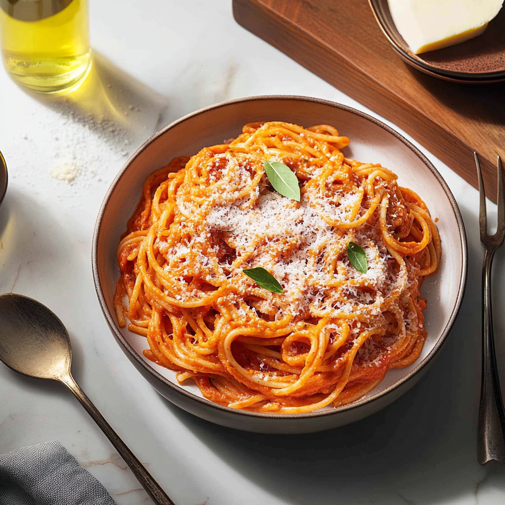 Creamy Tomato Pasta Sauce with Cream Cheese