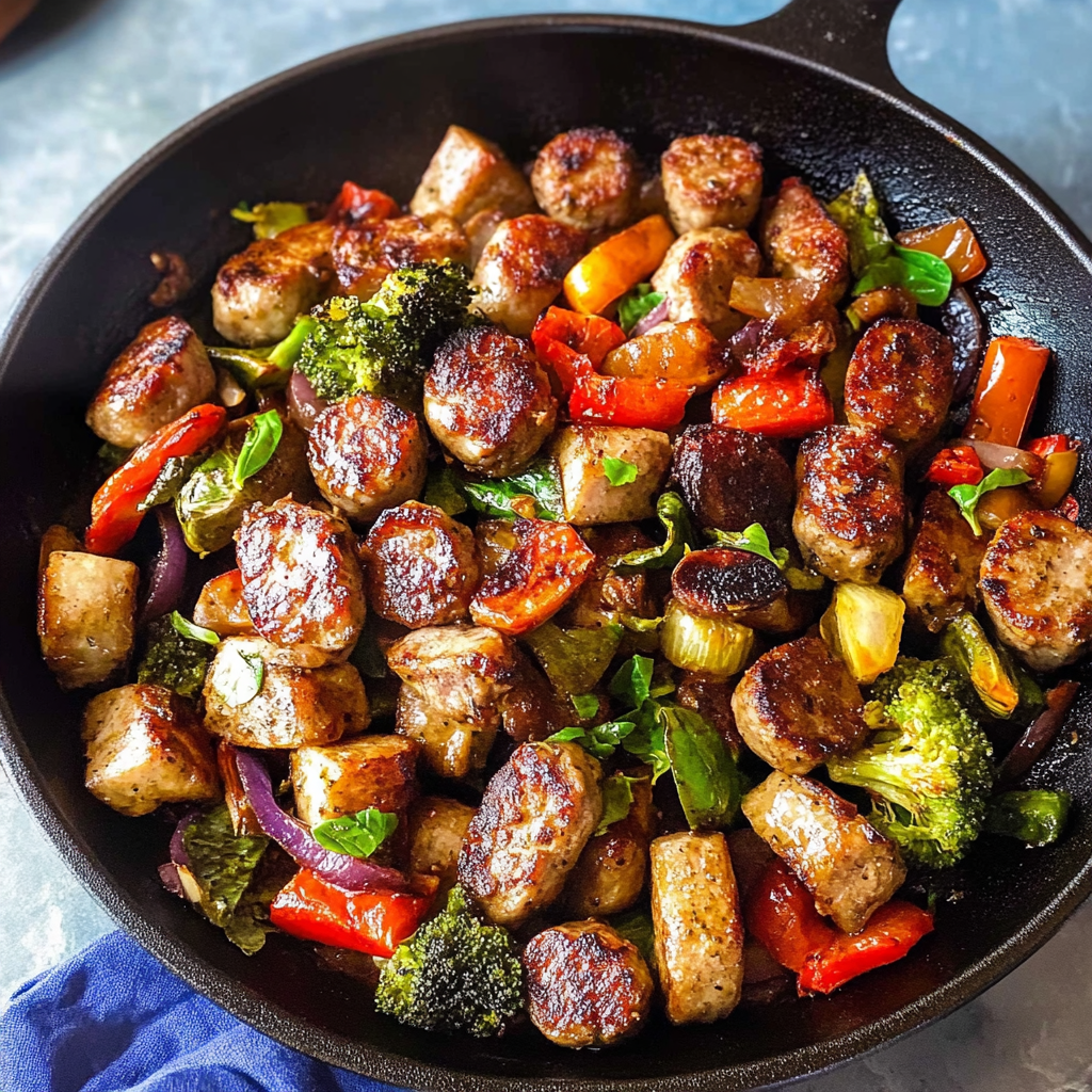 Sausage and Veggie Skillet