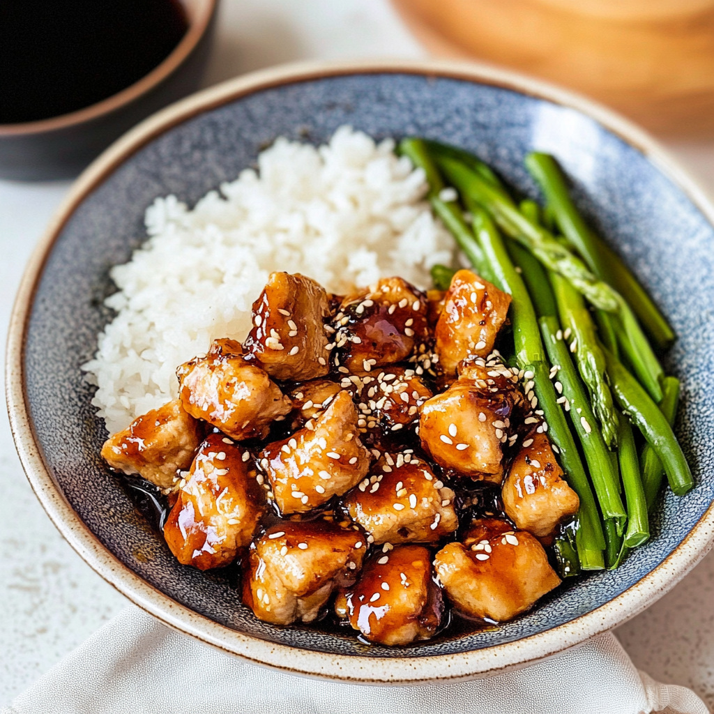 Healthy Sesame Chicken Recipe