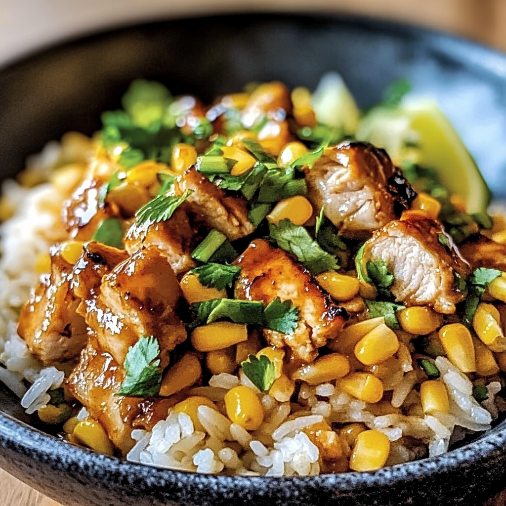 Street Corn Chicken Rice Recipe