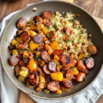 One Pan Kielbasa Hash