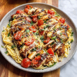 Bruschetta Chicken Pasta Recipe