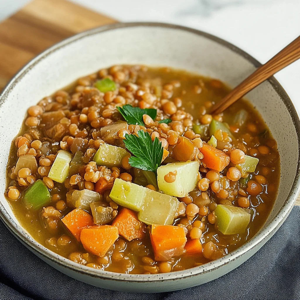 Cozy Lentil Soup Recipe