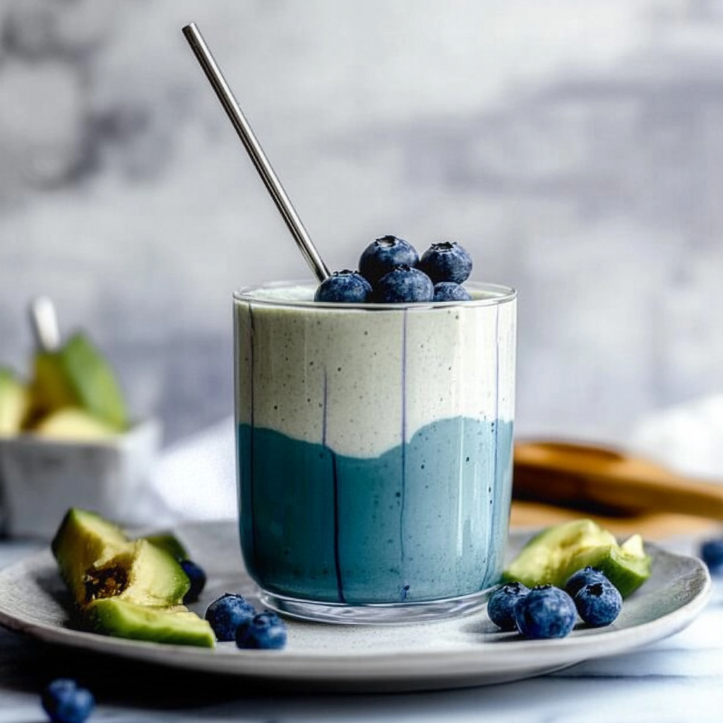 Coconut Blue Spirulina Smoothie Recipe