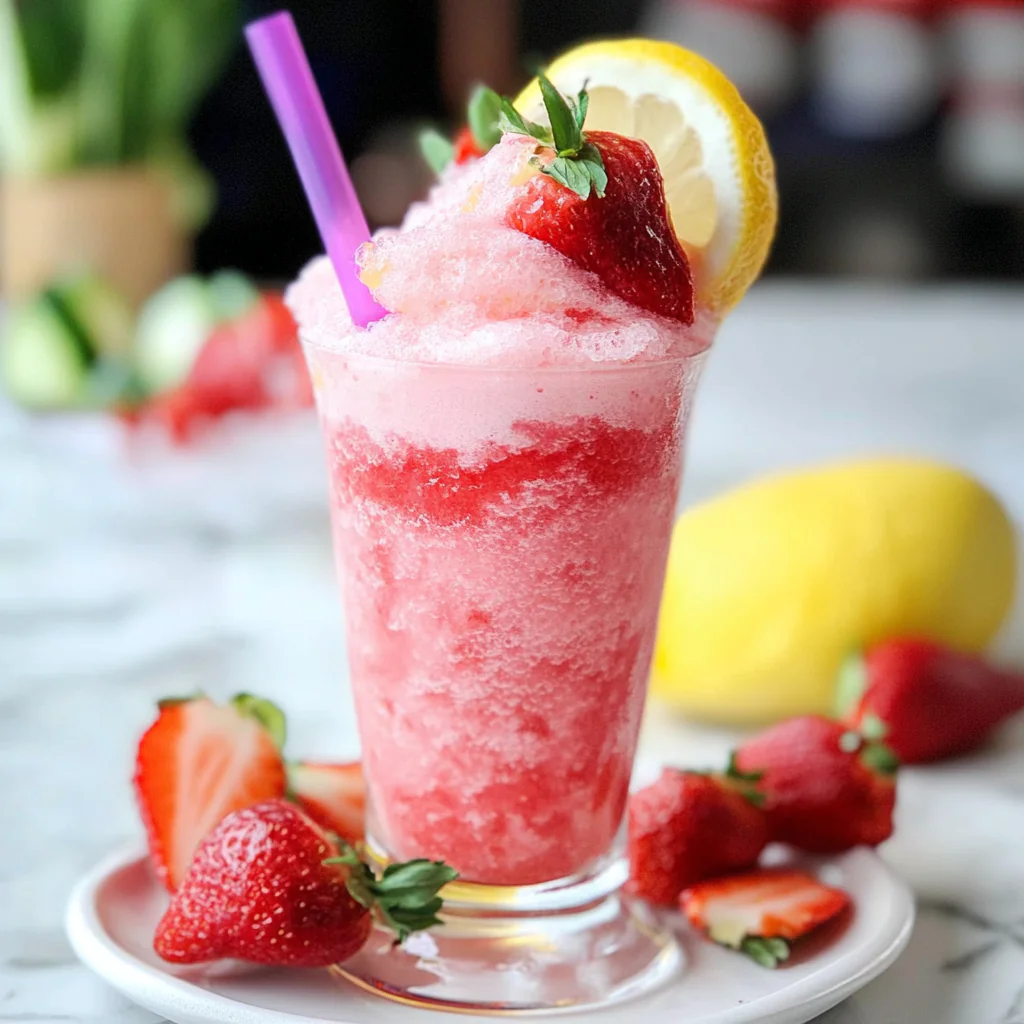 Pink Lemonade Slush Recipe