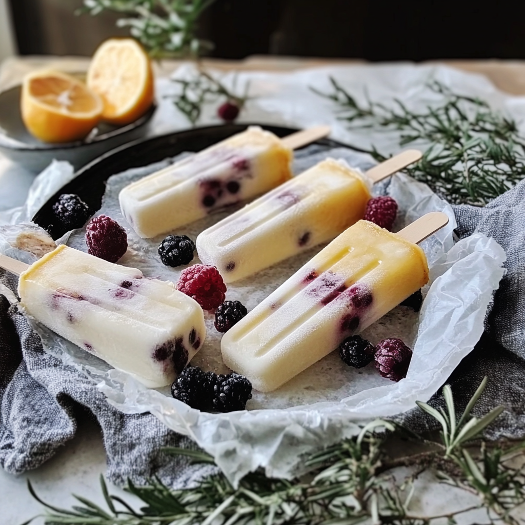 Mini Fruit Popsicles with Coconut Milk Recipe