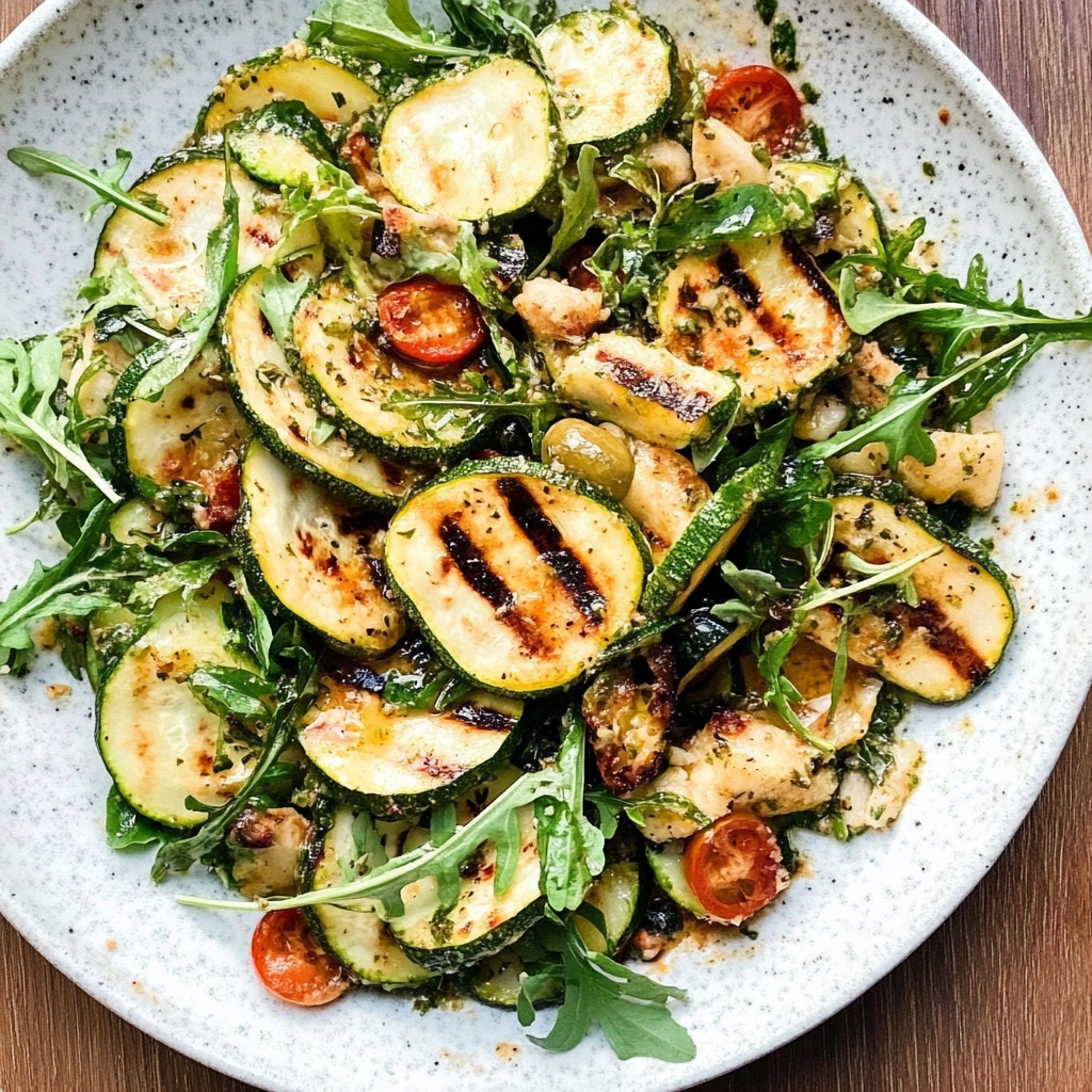 Grilled Zucchini Salad Recipe
