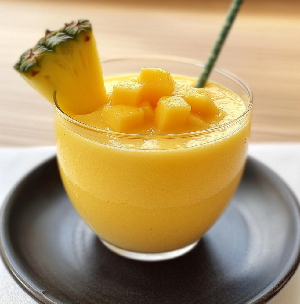 Mango Pineapple Smoothie Recipe