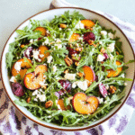 Nectarine Salad with Arugula and Feta Recipe