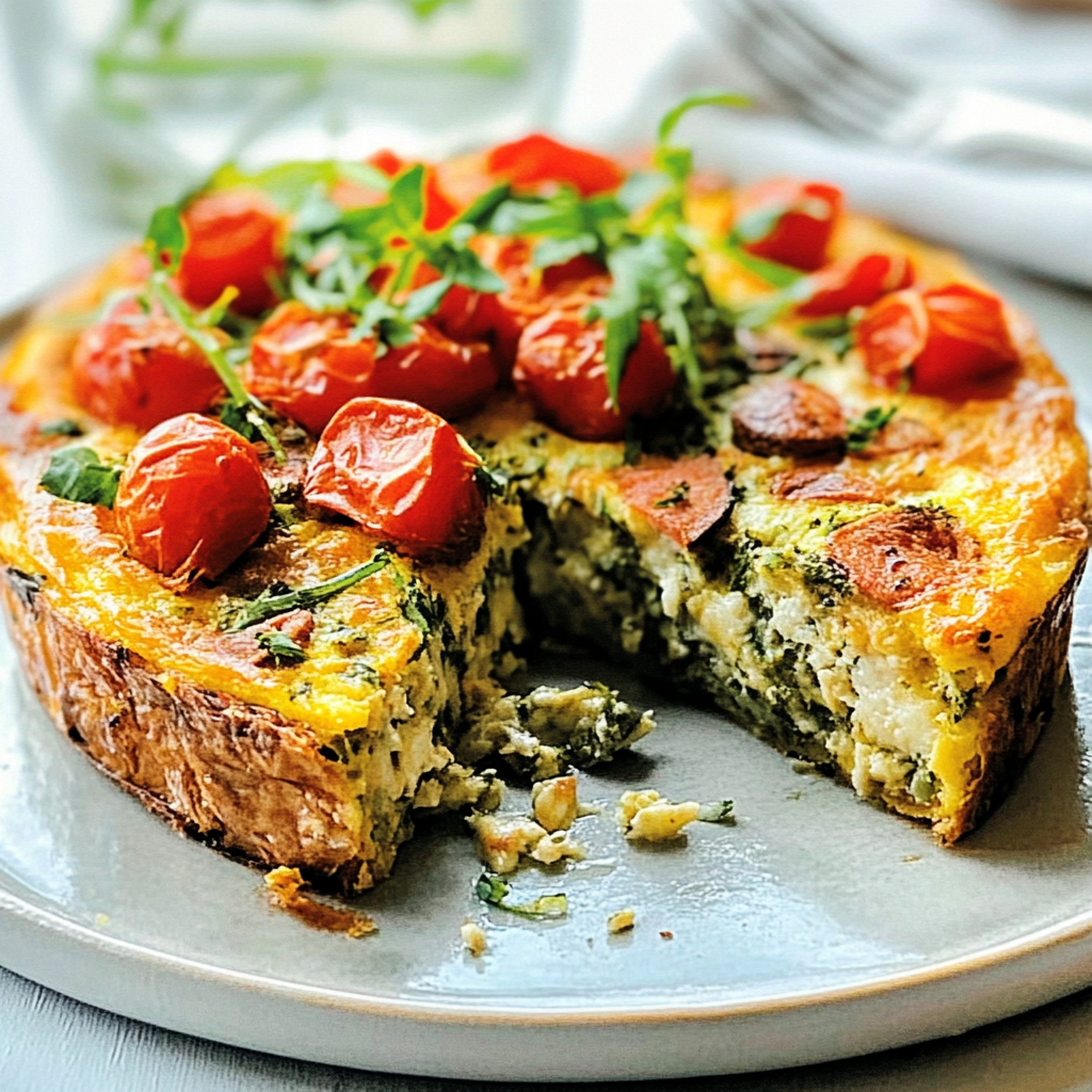 Healthy Herb Frittata Recipe