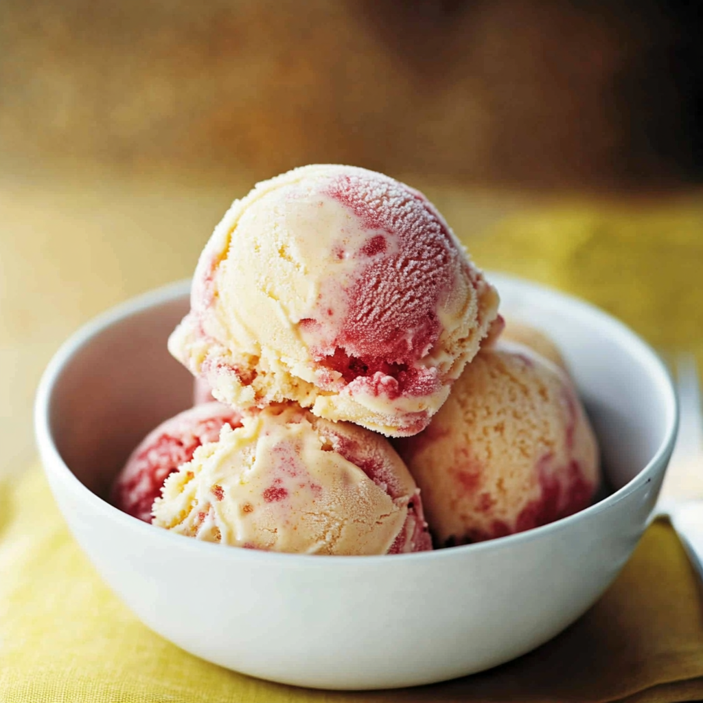 Peach Melba Ice Cream Recipe