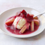 Rhubarb & Ginger Ice Cream Recipe