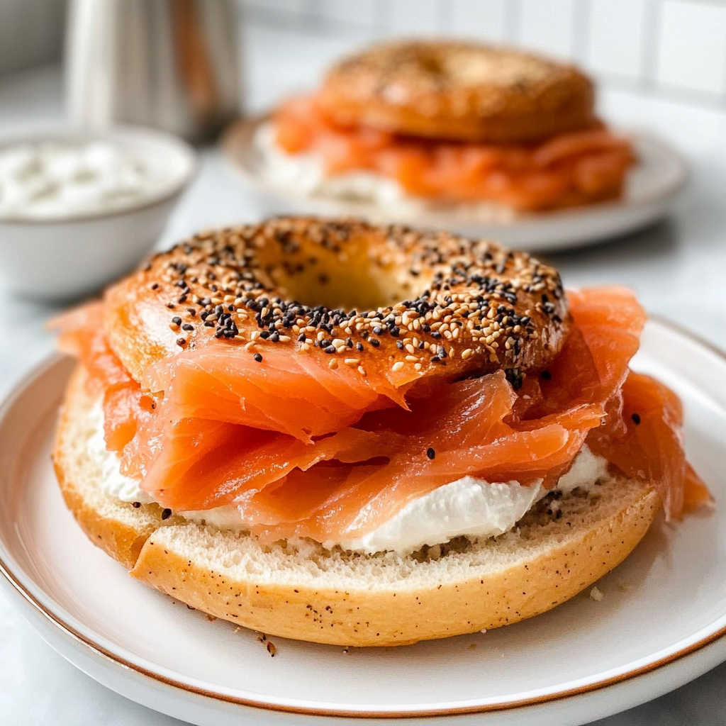 Smoked Salmon Bagel Recipe
