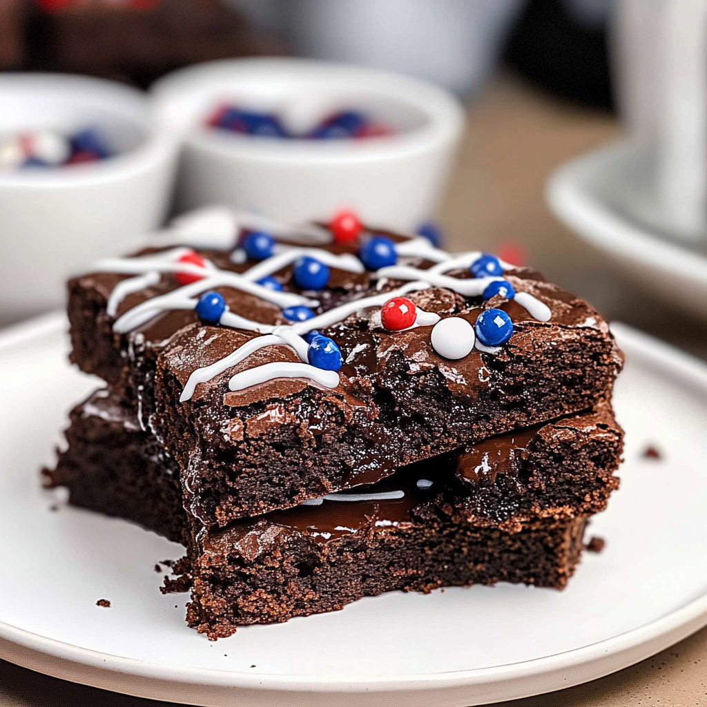 Star-Spangled Brownies