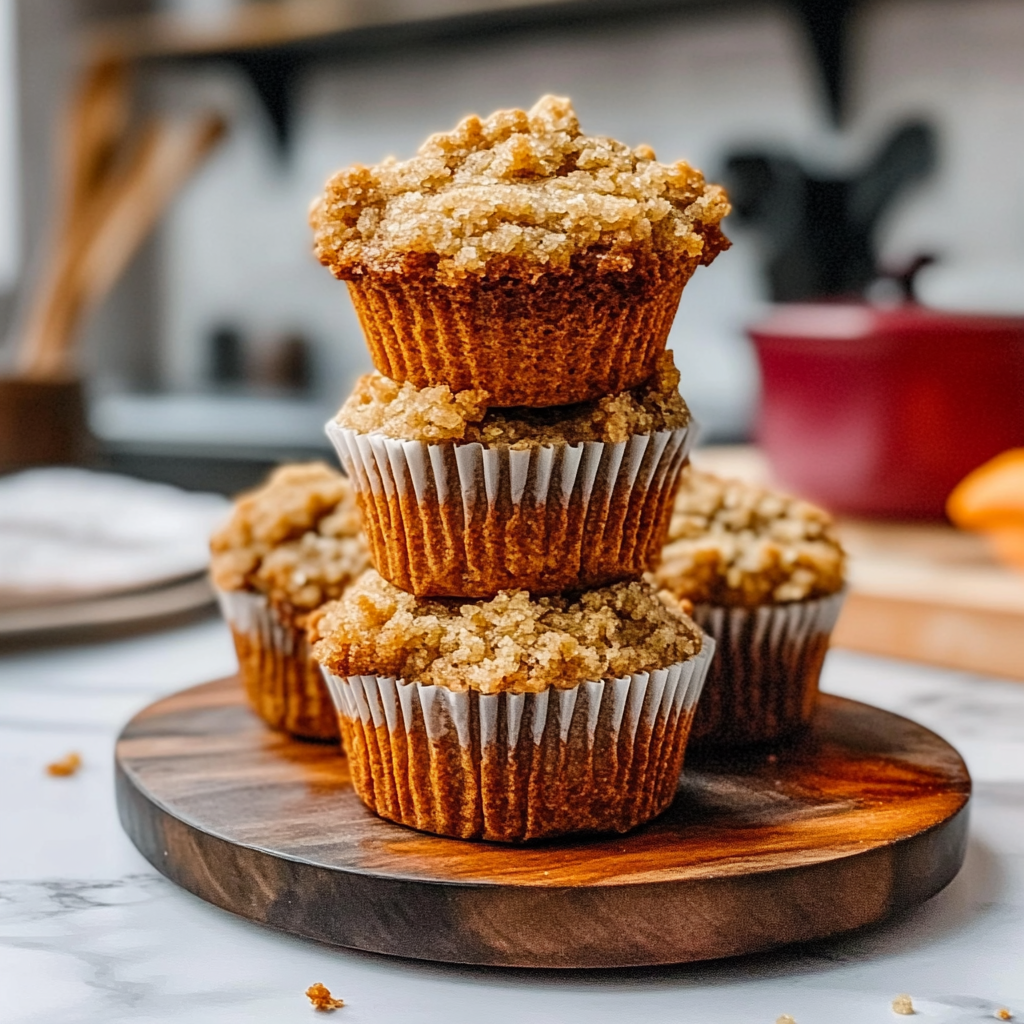 Pumpkin Streusel Muffins