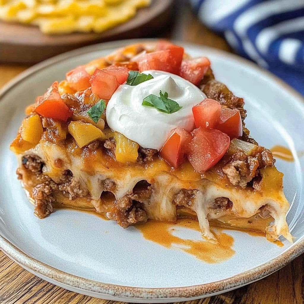 Layered Taco Bake Recipe