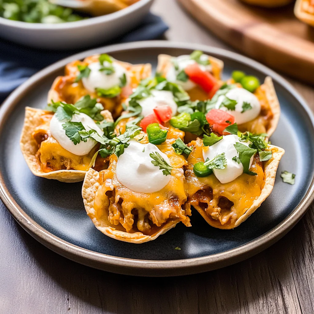 Enchilada Cups