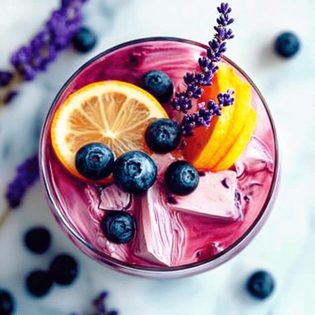 Blueberry Lavender Lemonade Recipe