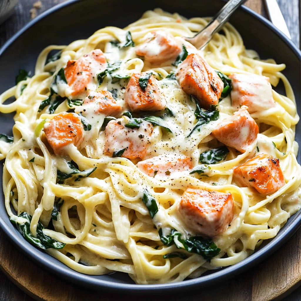 Creamy Salmon Pasta