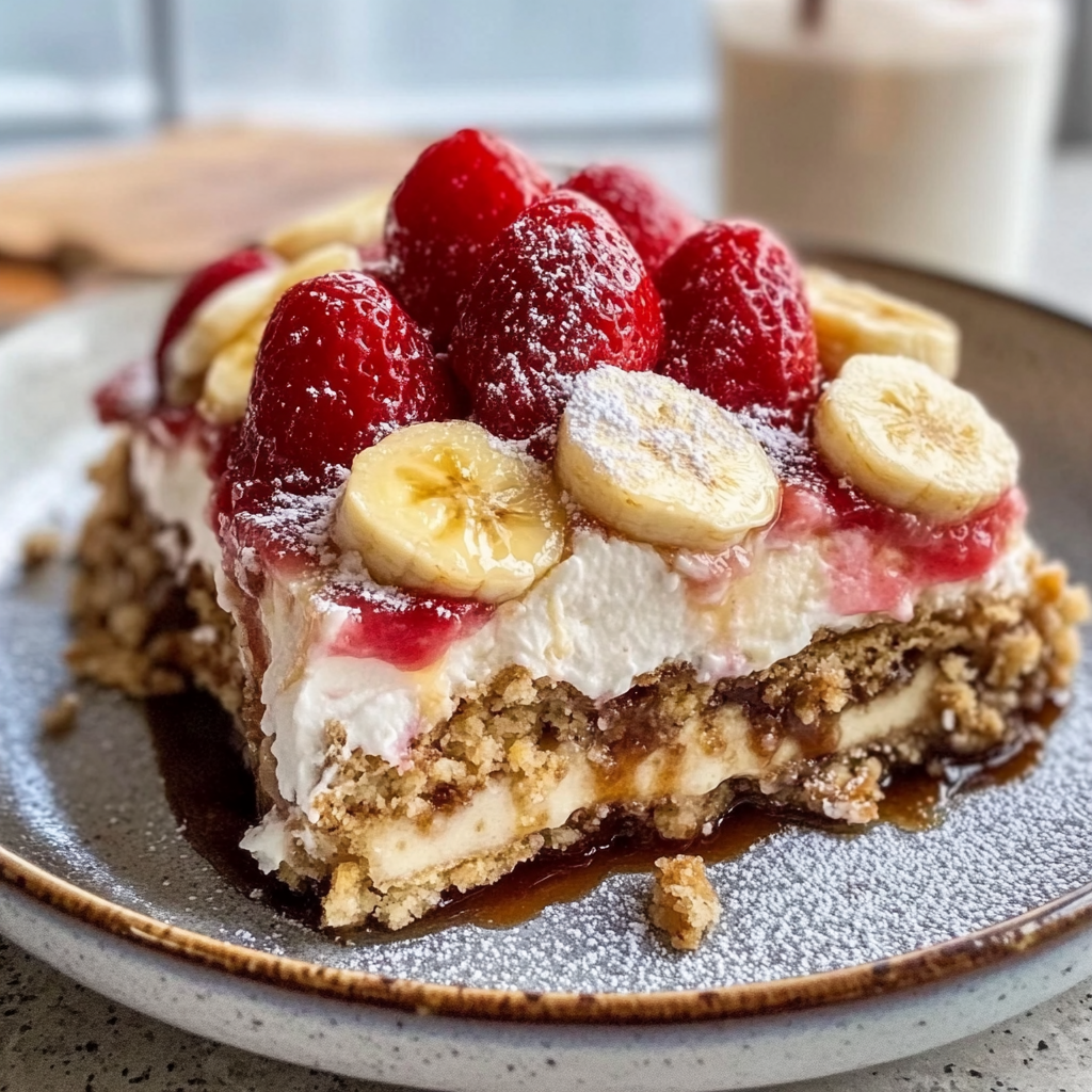 Banana Split Dump Cake
