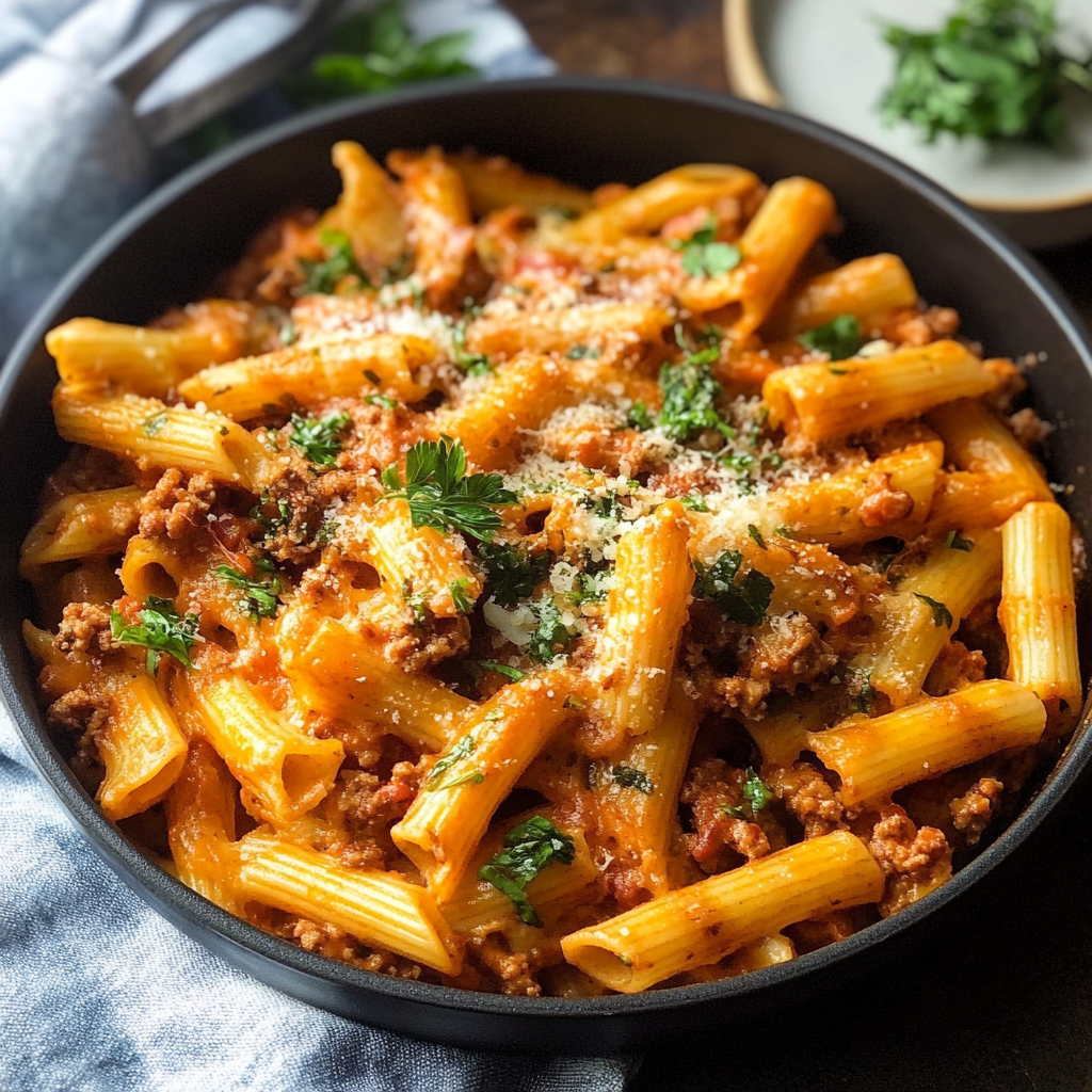 Ground Turkey Pasta Bake Recipe