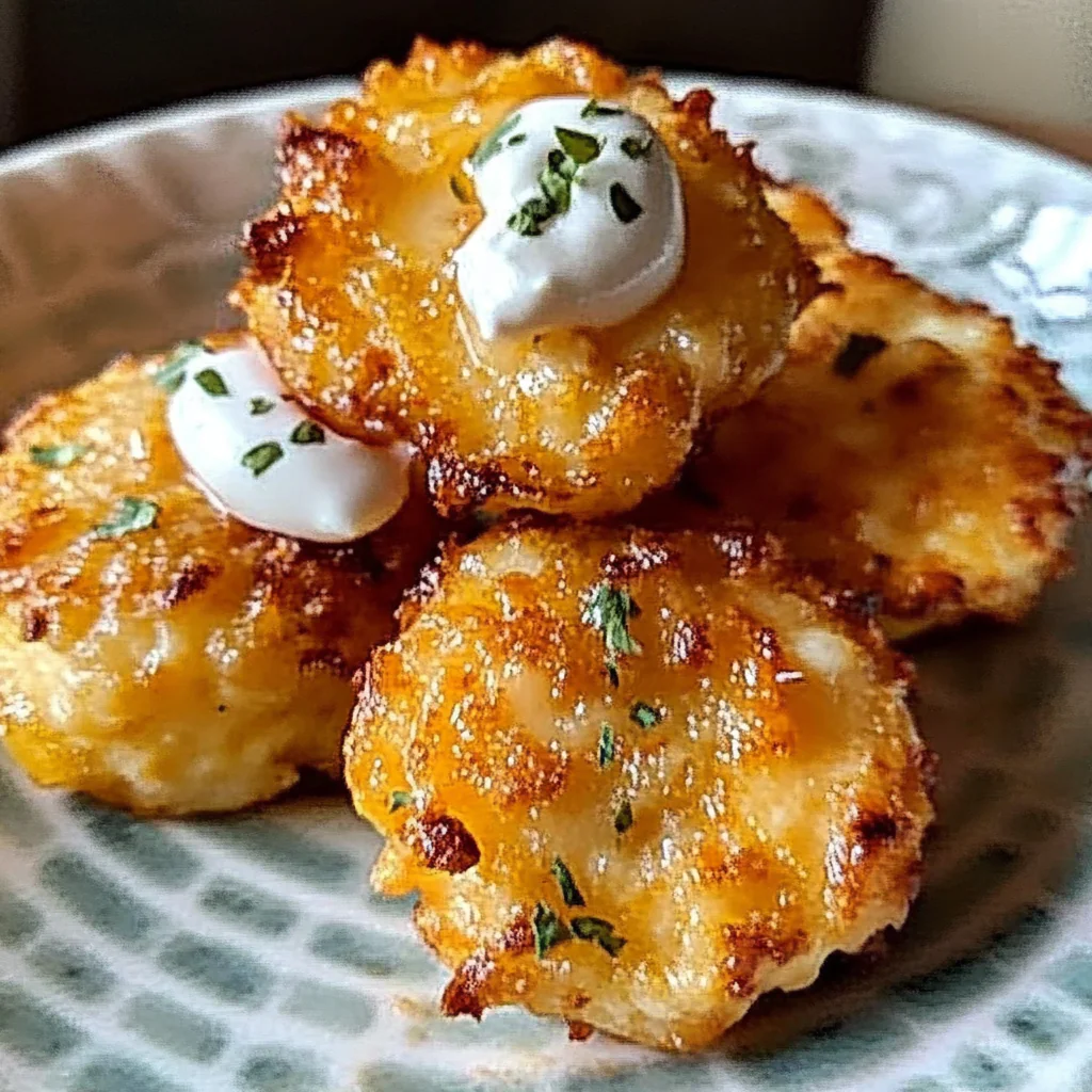 Cheesy Mashed Potato Puff Bites Recipe