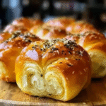 Salted Sage Honey Butter Brioche Rolls Recipe